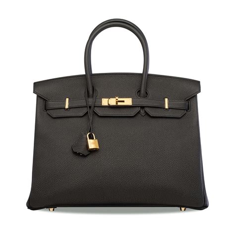 hermes birkin 35 black togo gold hardware|Hermes Birkin 25 crocodile.